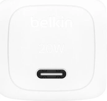 Belkin BoostCharge USB-C-Ladegerät + USB-C/USB-C-Kabel (20W) weiß