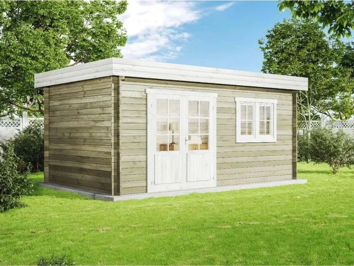 Alpholz Gartenhaus Spree-28 520x320cm natur
