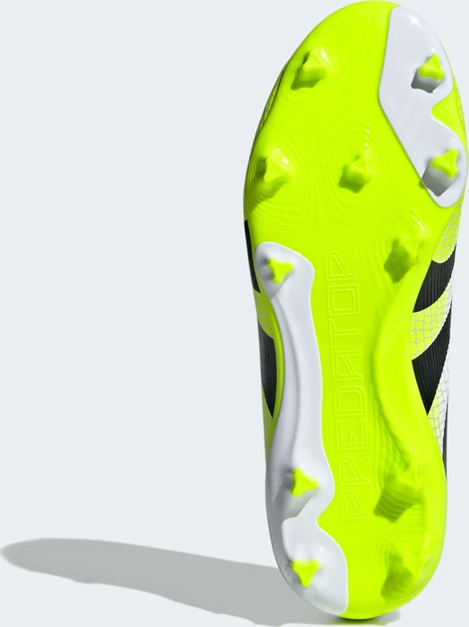 adidas Predator League FG/MG cloud white/core black/lucid lemon (Junior)
