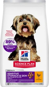 Hill's Science Plan Canine Adult Sensitive Stomach mit Huhn, 3kg