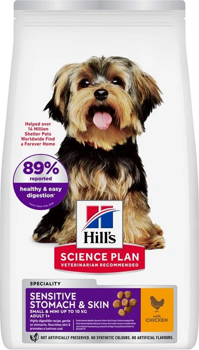 Hill's Science Plan Canine Adult Sensitive Stomach mit Huhn, 3kg