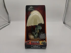 Mattel Jurassic World - Dino Rivals Schlüpfender Dino Velociraptor Blue