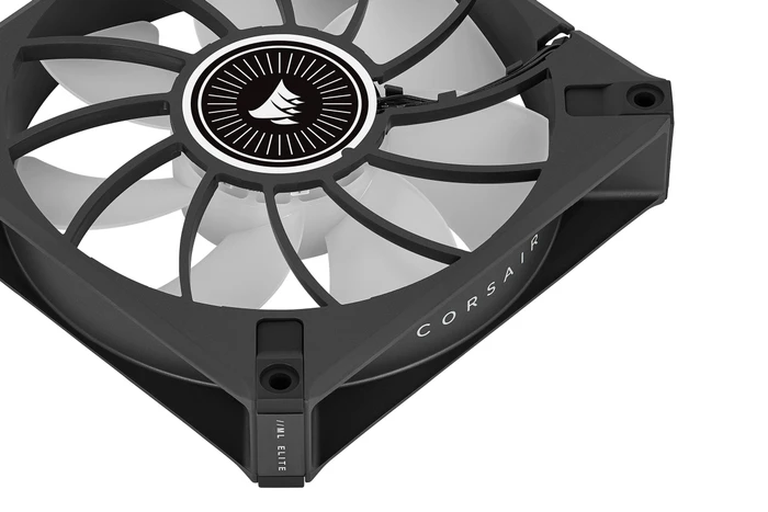 Corsair ML Series iCUE ML120 RGB Elite Triple Fan Kit, schwarz, LED-Steuerung, 120mm, 3er-Pack