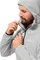 Jack Wolfskin Alpgrat Hooded FZ Jacke cool grey (Herren) Vorschaubild
