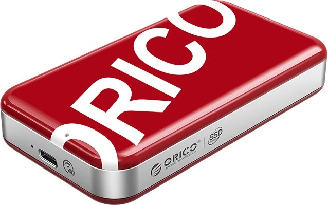 Orico SUPRE-10G SSD, rot, 1TB, USB-C 3.1