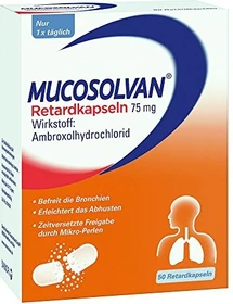 Sanofi-Aventis Mucosolvan Retardkapseln 75mg, 50 Stück