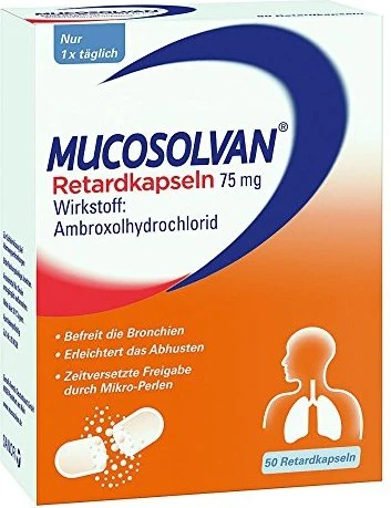 Sanofi-Aventis Mucosolvan Retardkapseln 75mg, 50 Stück