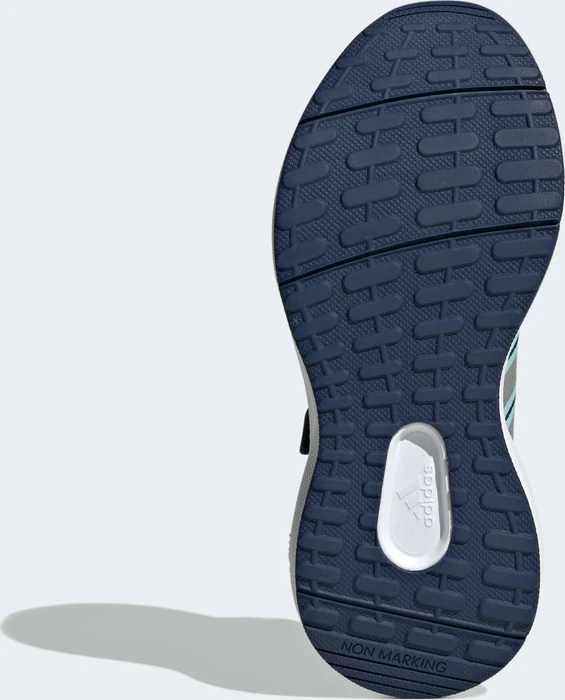adidas Fortarun 2.0 Cloudfoam Elastic Lace Top Strap dark blue/silver metallic/semi flash aqua (Junior)