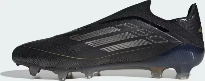 adidas F50 Elite Laceless FG core black/iron metallic/gold metallic