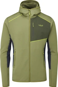 Rab Syncrino Midlayer Fleece Hoodie Funktionsjacke chlorite green (Herren)