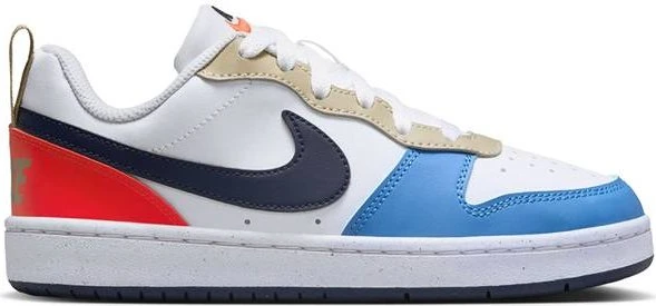 Nike Court Borough Low Recraft white/thunder blue/light crimson (Junior)