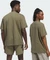 adidas Basketball genderneutral T-Shirt kurzarm olive strata Vorschaubild