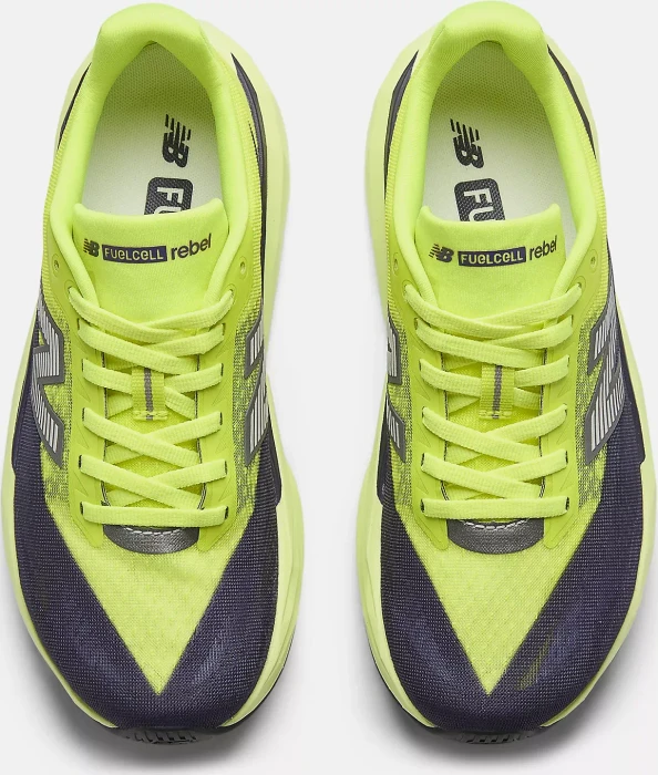 New Balance FuelCell Rebel v5 alkaline green/boysenberry/dark silver metallic (Damen)