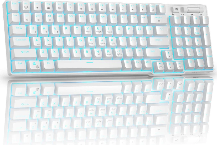 RK Royal Kludge RK96 96% Wireless, LEDs blau, hot-swap, RK BLUE, USB/Bluetooth, US