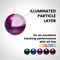 Perixx PERIPRO-303GPP 34mm für Perimice und Logitech M570, Ersatz-Trackball, violett Vorschaubild