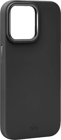 Puro Icon Mag Pro Cover für Apple iPhone 15 Pro schwarz