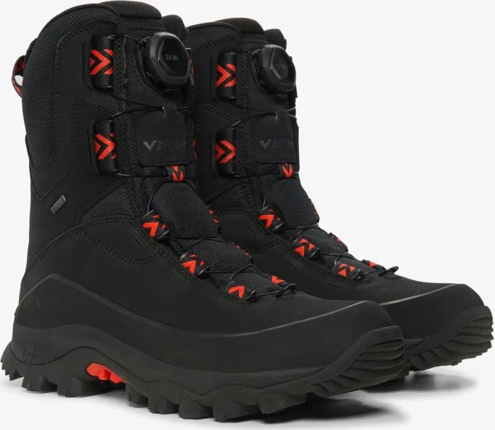 Viking Villrein High GTX BOA Hunting schwarz/rot