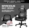 Anda Seat Kaiser Frontier XL Gamingstuhl, schwarz Vorschaubild