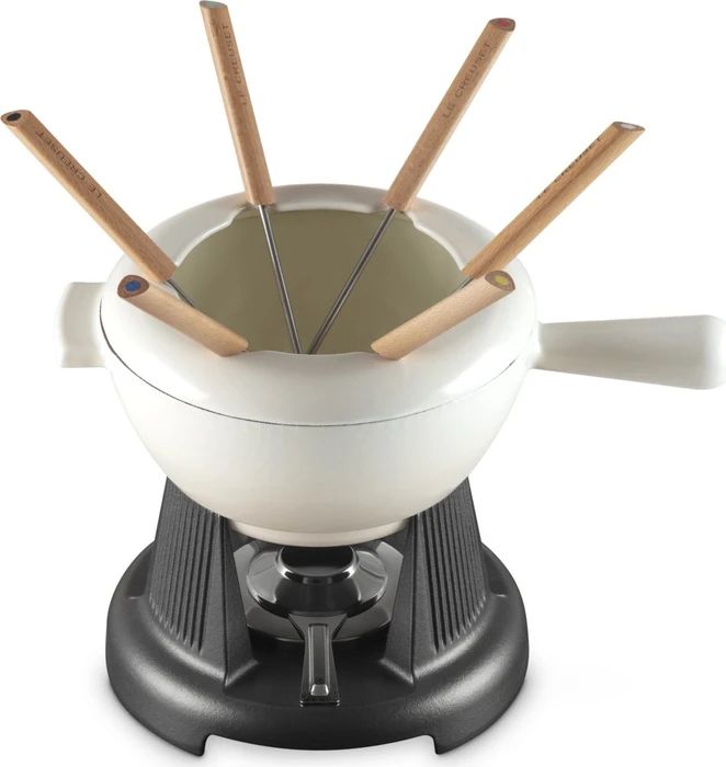 Le Creuset Mode Fondue-Set meringue