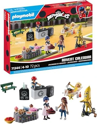 playmobil Miraculous - Adventskalender: Picknick in Paris