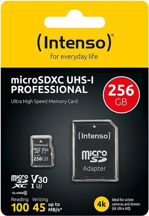 Intenso Professional R100/W45 512GB Kit, UHS-I U3, Class 10