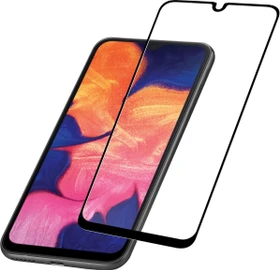 Cellularline Second Glass Capsule für Samsung Galaxy A20e schwarz
