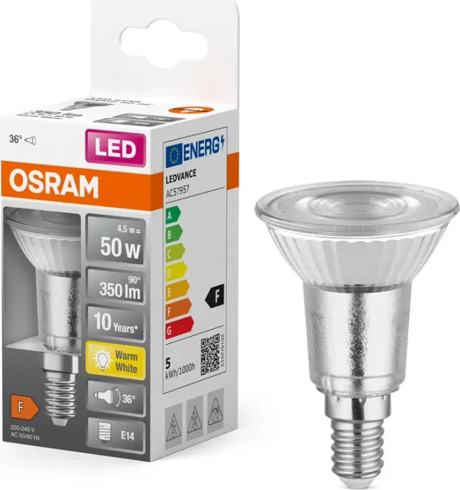 Osram Ledvance LED Star PAR16 50 36° 4.5W/827 E14