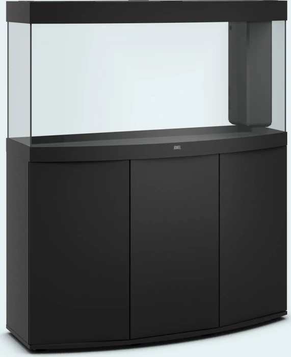 Juwel Vision 260 LED Aquarium-Set mit Unterschrank, schwarz/schwarz, 260l