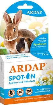 Ardap - Spot-On für Kleintiere von 1-4kg, 1.2ml (3x 0.4ml)