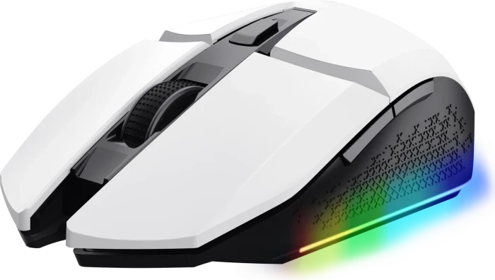Trust Gaming GXT 1108W Vylax Wireless Illuminated Gaming Mouse weiß, USB