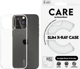 PanzerGlass Care Fashionable Case Transparent X-Ray Soft Basic für Apple iPhone 15 Pro Max