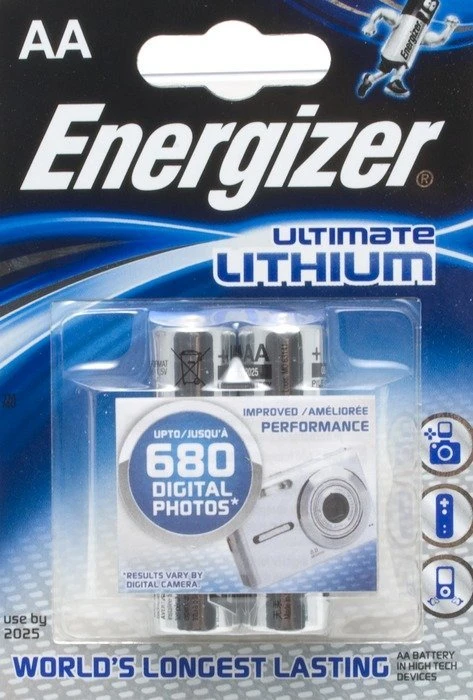 Energizer Ultimate Lithium Mignon AA, 2er-Pack
