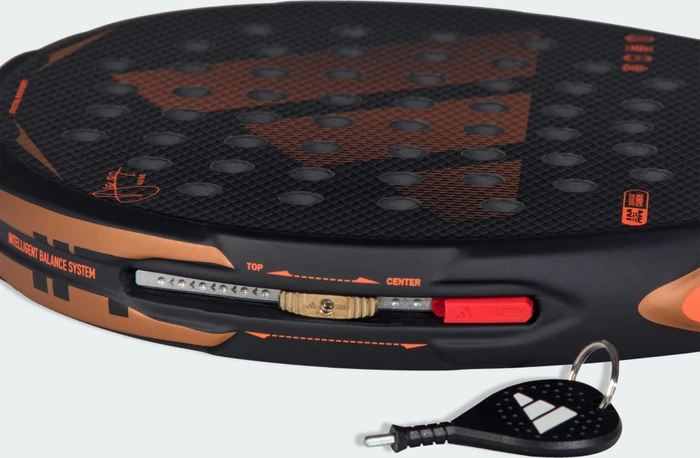 adidas Arrow Hit CTRL Padel-Tennisschläger schwarz/orange
