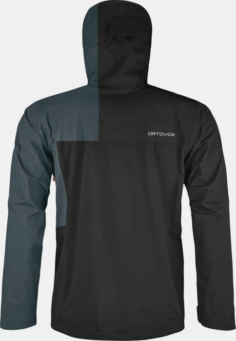 Ortovox 3L Ortler Funktionsjacke black raven (Herren)