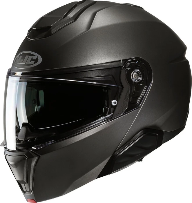 HJC i91 Solid schwarz/grau