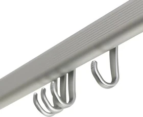 Sealskin Easy Roll Duschvorhangstange Aluminium chrom matt