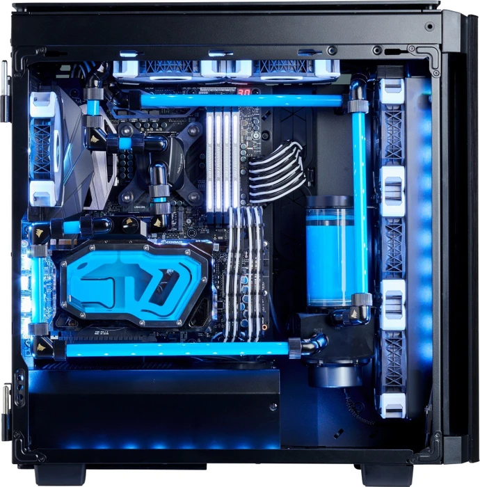Corsair Obsidian 500D, Glasfenster