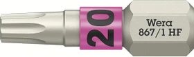 Wera 867/1 HF Torx Bit 1/4", T20x25mm, 1 Stück