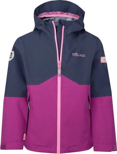 Trollkids Gjende Funktionsjacke fresh berry/graphite (Junior)