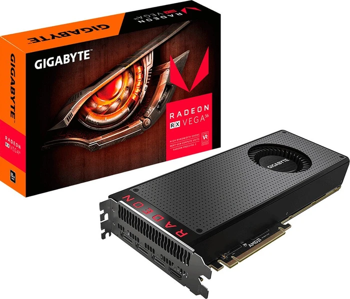 GIGABYTE Radeon RX Vega 56 8G, 8GB HBM2, HDMI, 3x DP