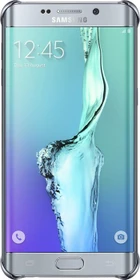 Samsung EF-XG928CS Glitter Cover für Galaxy S6 Edge+ silber