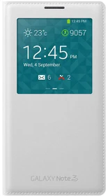Samsung S-View Cover für Galaxy Note 3 weiß (EF-CN900BWEGWW)