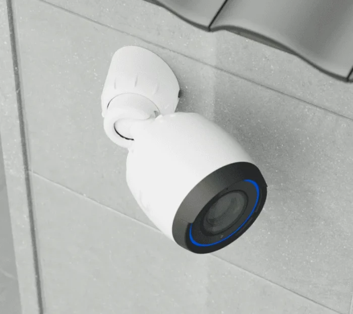 Ubiquiti Bullet Kamera Basishalterung gewinkelt, weiß, Deckenhalterung