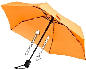 EuroSchirm Dainty Automatic Schirm orange