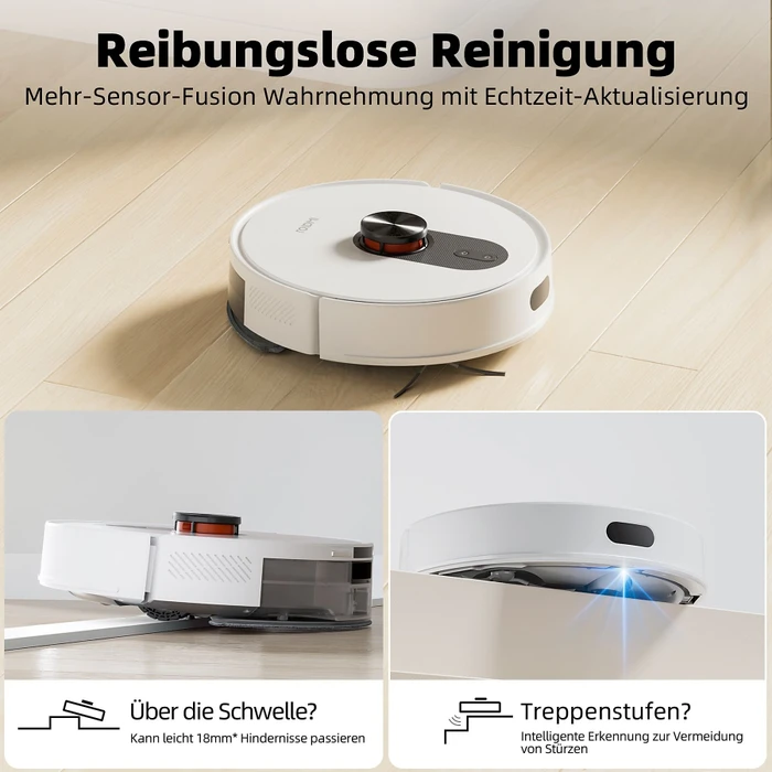 Xiaomi RoidMi Eve Rook Saug-/Wischroboter inkl. Absaugstation