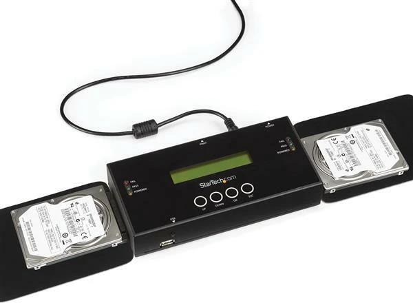 StarTech SATA/SAS Drive Duplicator & Eraser, Standalone