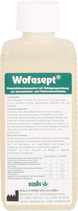 Kesla Pharma Wofasept Instrumenten- und Flächendesinfektionsmittel, 250ml