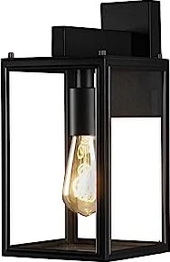 Konstsmide Carpi 15cm Wandleuchte 1-flammig schwarz