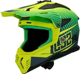 LS2 MX708 Fast II Duck matt grün