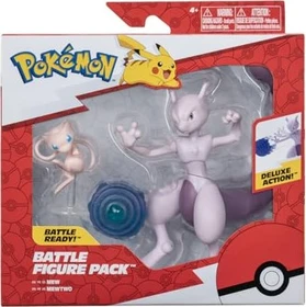 Jazwares Pokémon - Battle Figure Pack Mewtwo und Mew